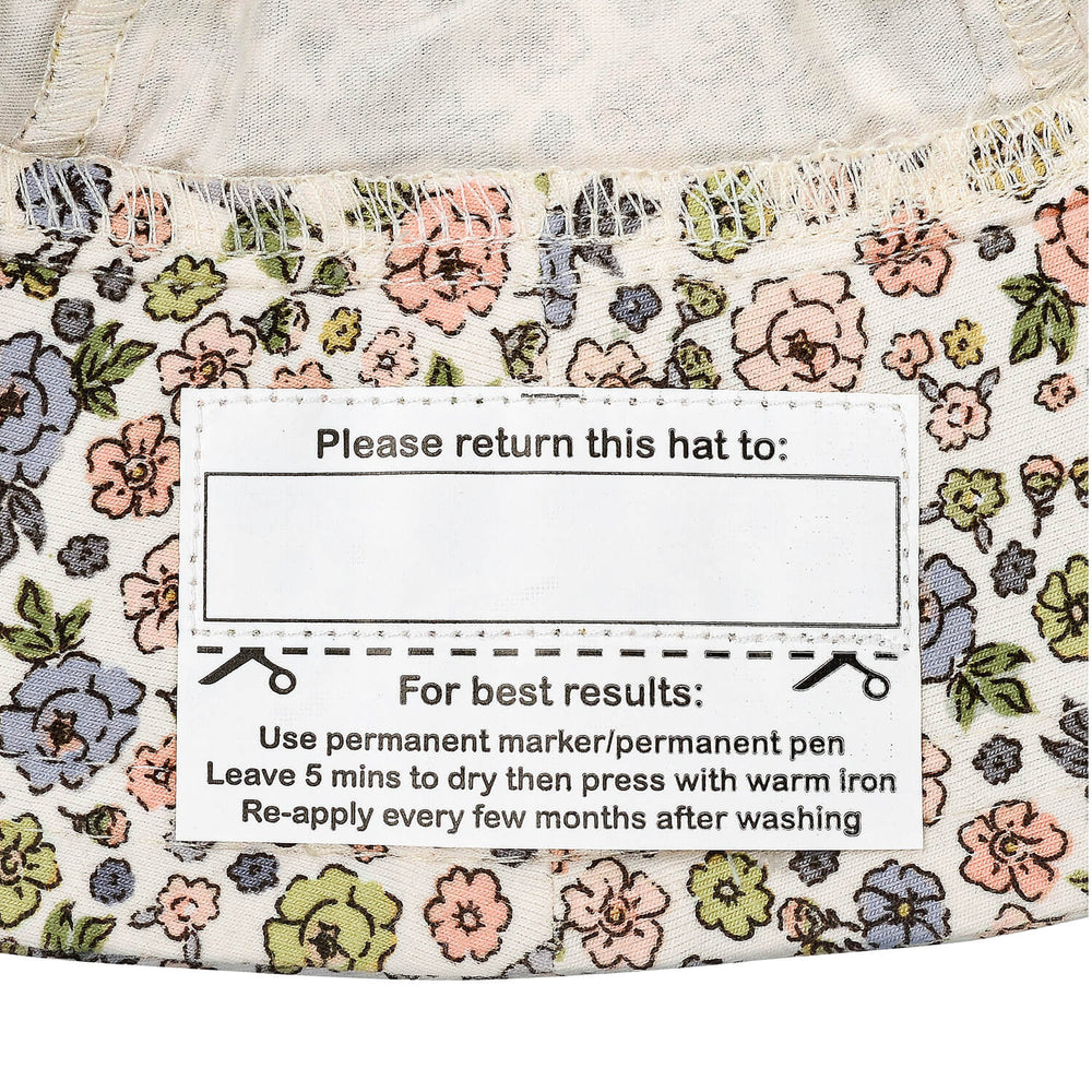 
                      
                        Ponytail Bucket Sun Hat Floret
                      
                    