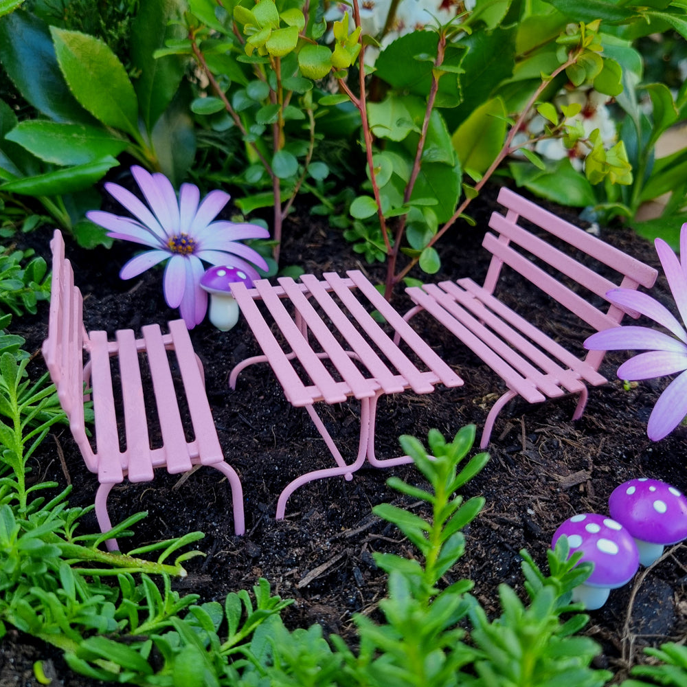 
                      
                        Fairy & Elf Metal Picnic Bench Set
                      
                    