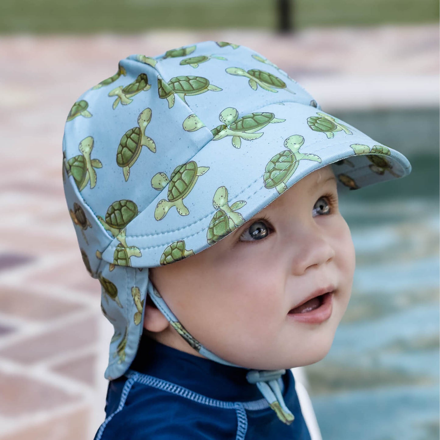 Swim Legionnaire Flap Beach Hat Sheldon