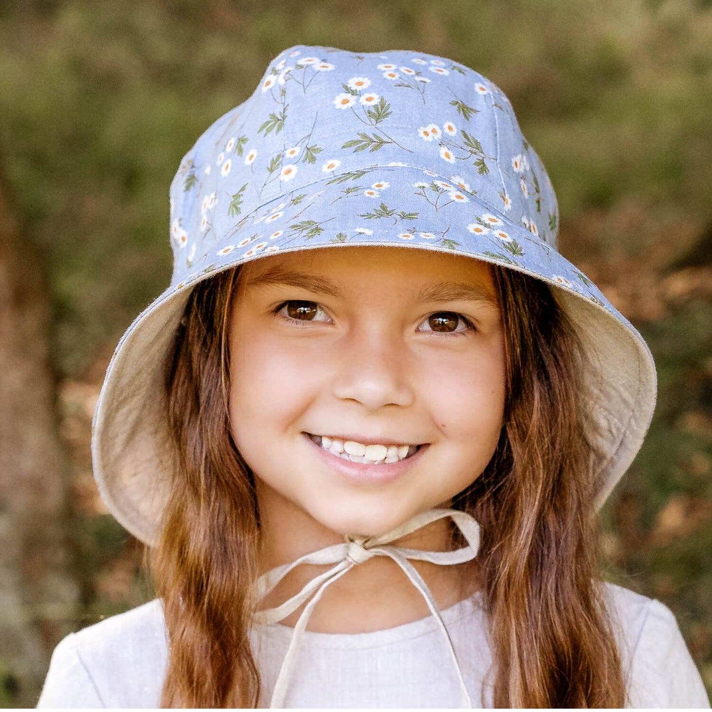 Wanderer Panelled Bucket Sun Hat Daisy