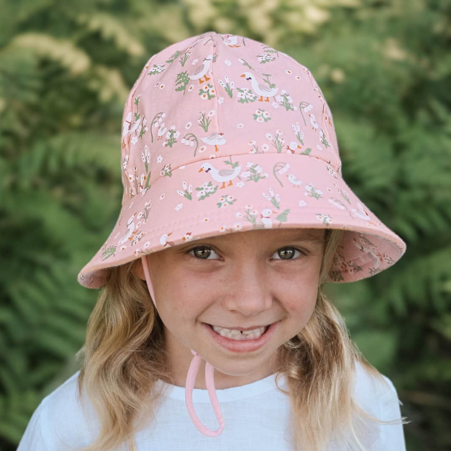 Ponytail Bucket Sun Hat Quackers