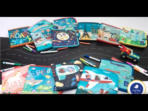 Doodle It & Go Erasable Book | Hello World | Ocean