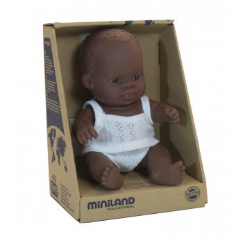 Anatomically Correct Baby | African Boy | 21 cm