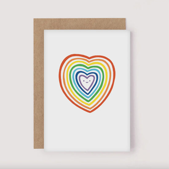 Greeting Card | Rainbow Heart