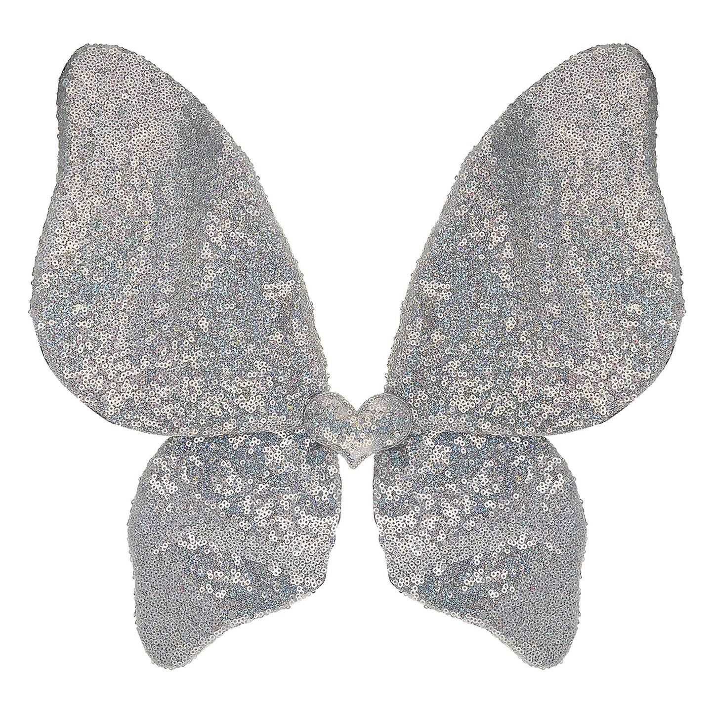 Sparkle Sequin Wings | Silver