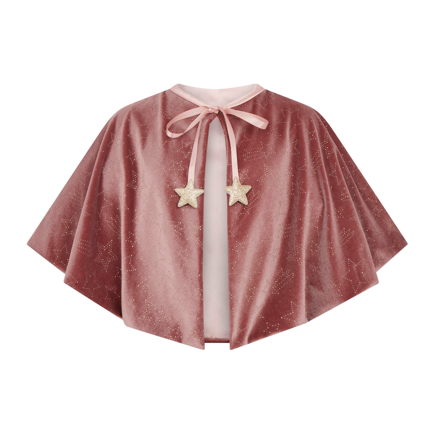 Blush Velvet Cape | Pink