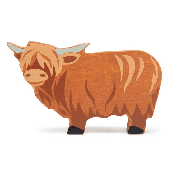 Wooden Animal | Highland Cow
