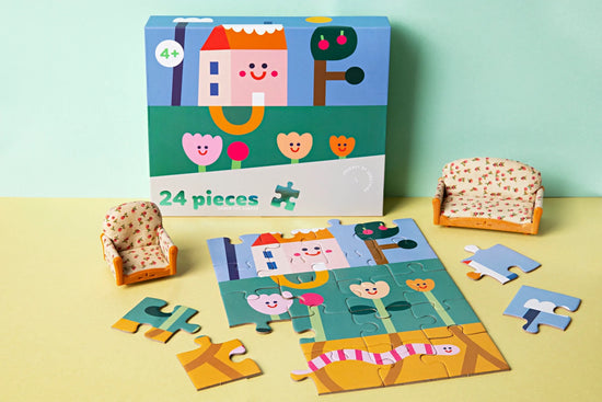 Kids Puzzle | Under The Garden | 24 Pieces