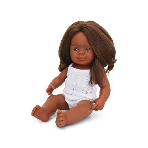 Anatomically Correct Baby | Australian Aboriginal Girl | 38 cm