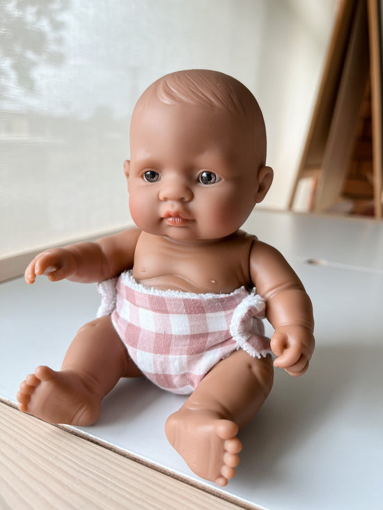 21 cm Doll Nappy | Assorted Gingham