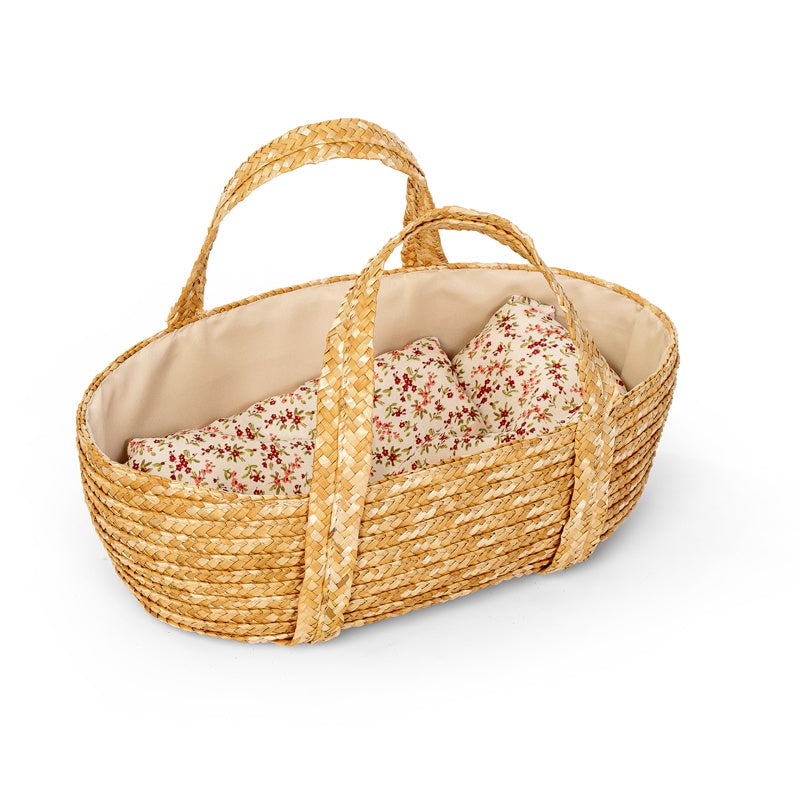 Doll Weaved Moses Basket | 38cm