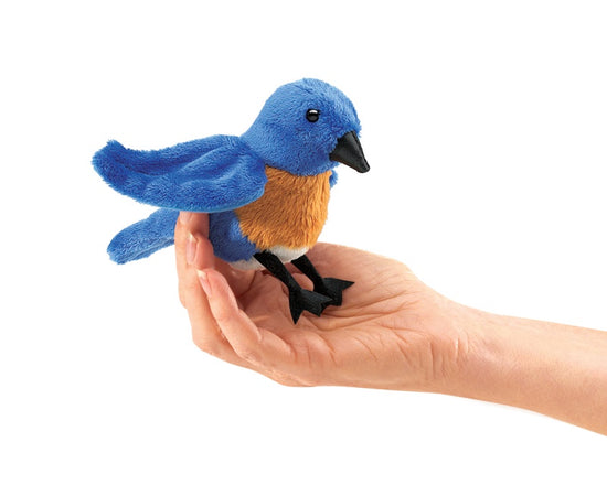 Finger Puppet | Mini Bluebird