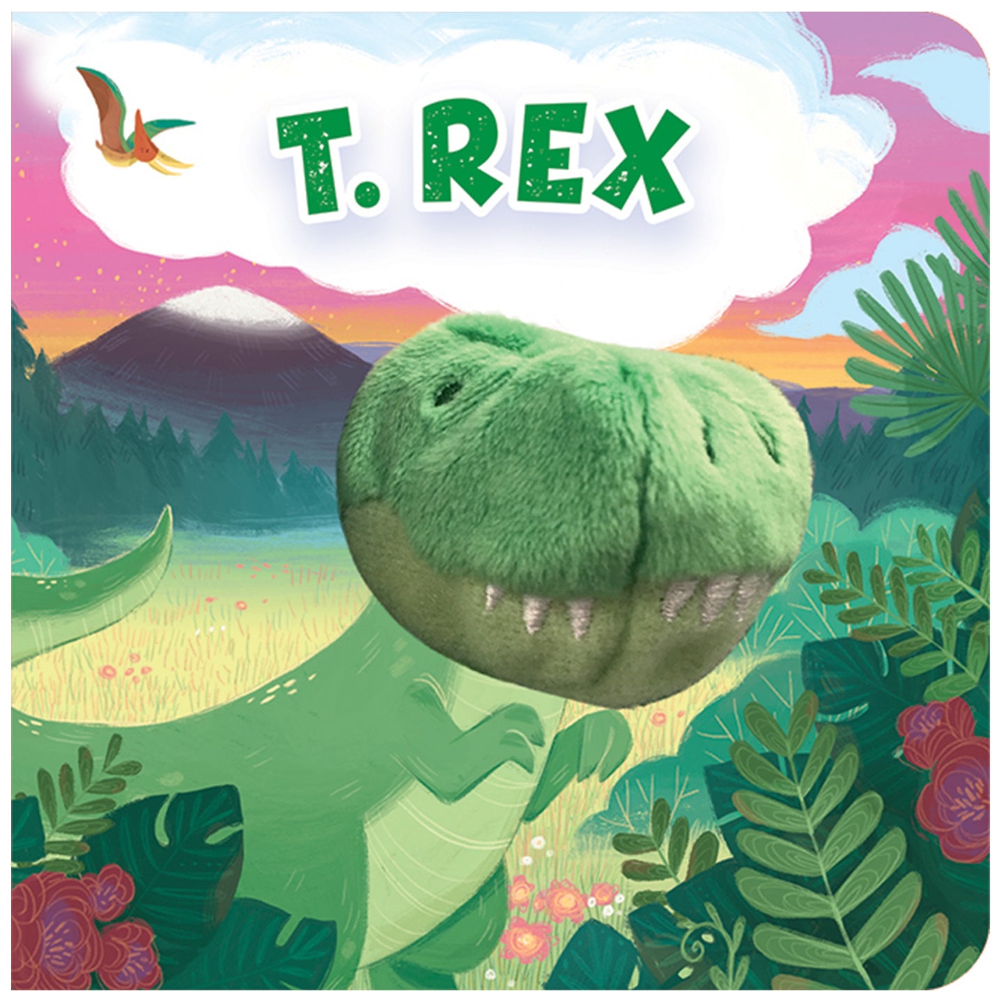 Load image into Gallery viewer, Finger Puppet Book | T-Rex

