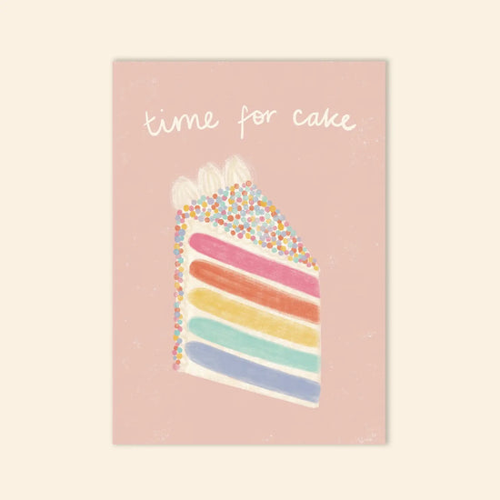 Greeting Card | Time For Cake