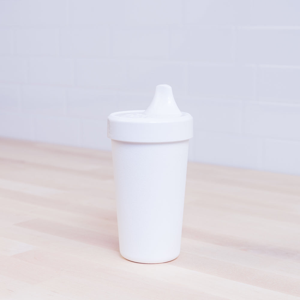 No-Spill Sippy Cup | White