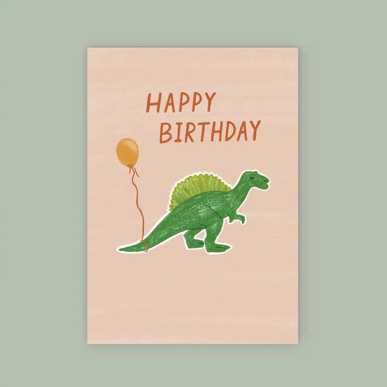 Greeting Card | Happy Birthday Dinosaur