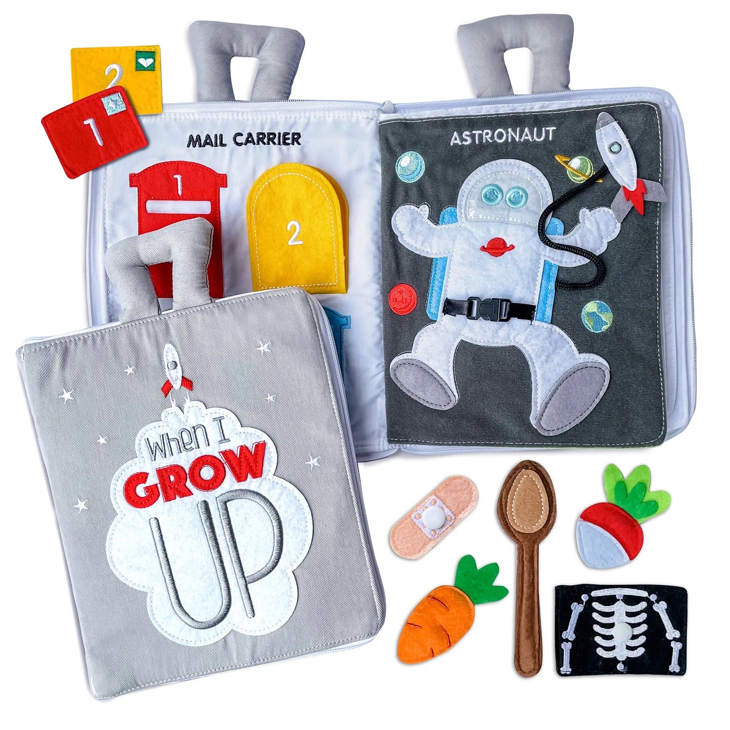 Fabric Activity Book | When I Grow Up