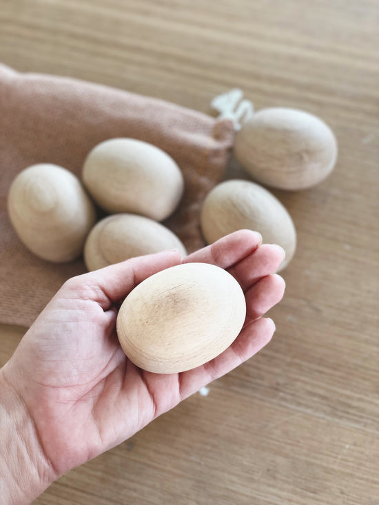 Jumbo Wooden Eggs | DIY
