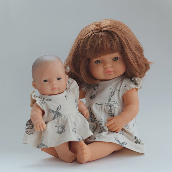 Load image into Gallery viewer, Doll Dress | Almond Burrowers
