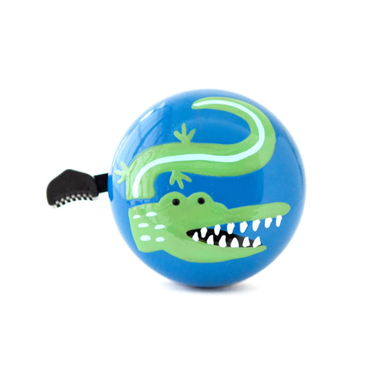 Load image into Gallery viewer, Bike Bell | Hand Painted | Crocodile
