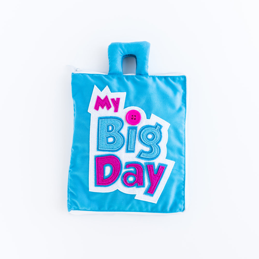 Fabric Activity Book | My Big Day | Blue Cover