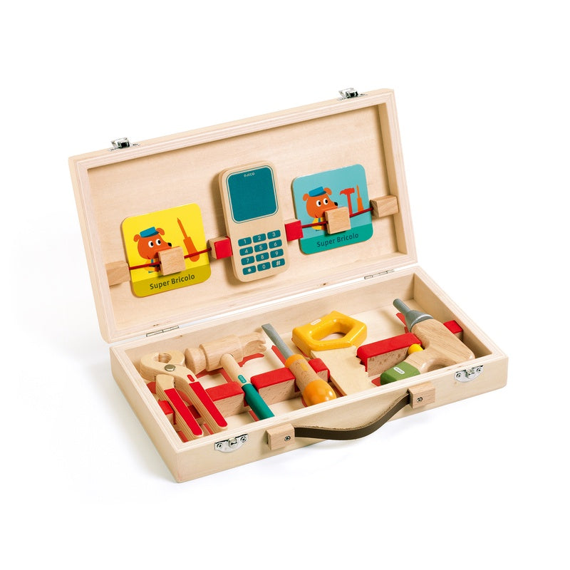 Super Bricolo | Wooden Tool Kit