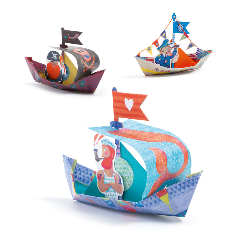 
                      
                        Floating Boats | Origami
                      
                    