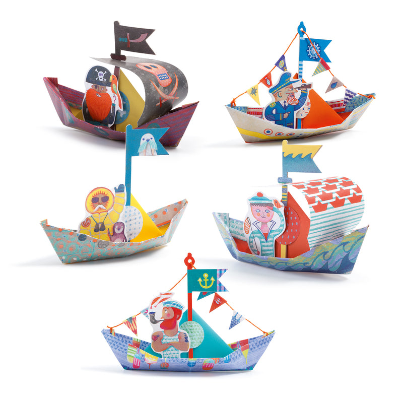 
                      
                        Floating Boats | Origami
                      
                    