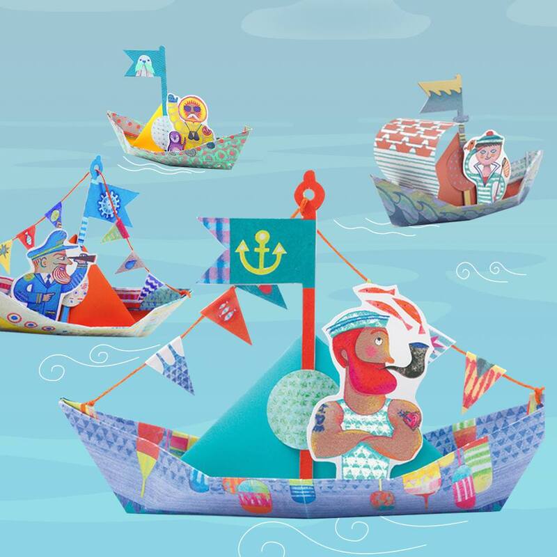 
                      
                        Floating Boats | Origami
                      
                    