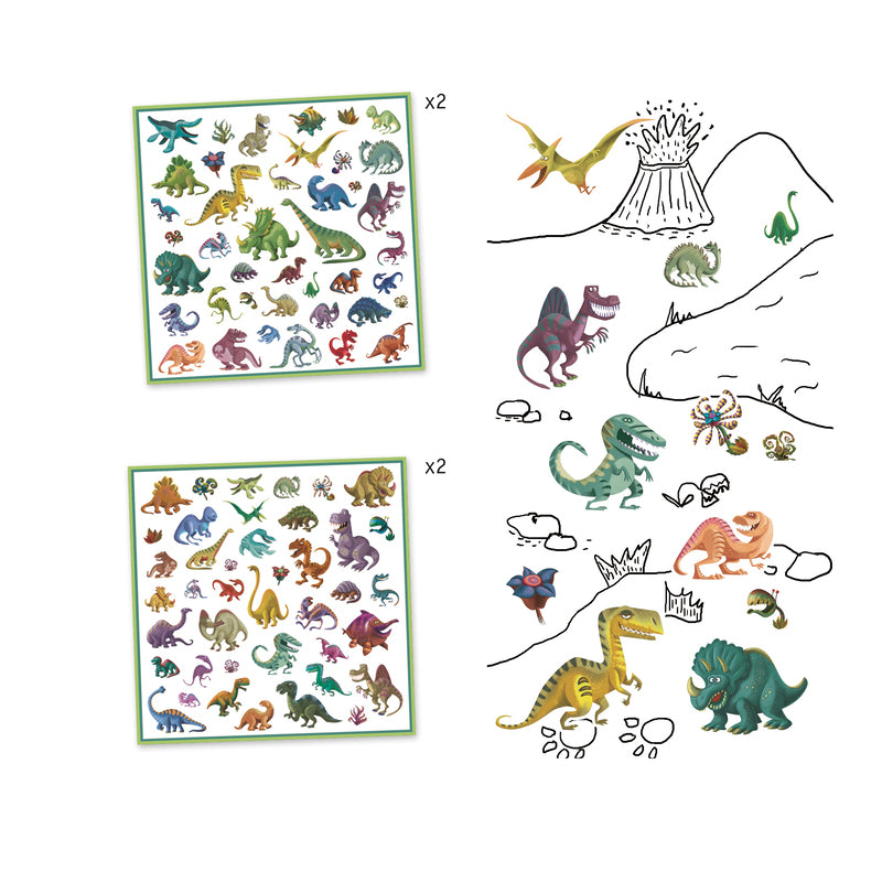 Dinosaur Stickers