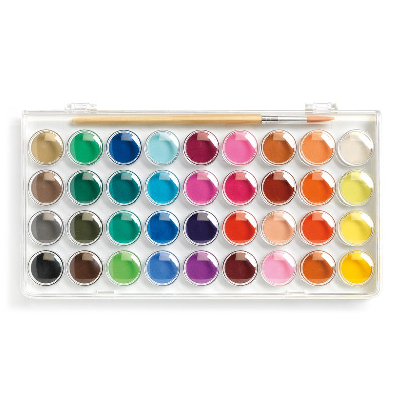 
                      
                        Classic Gouache Colour Cakes | Set of 36
                      
                    