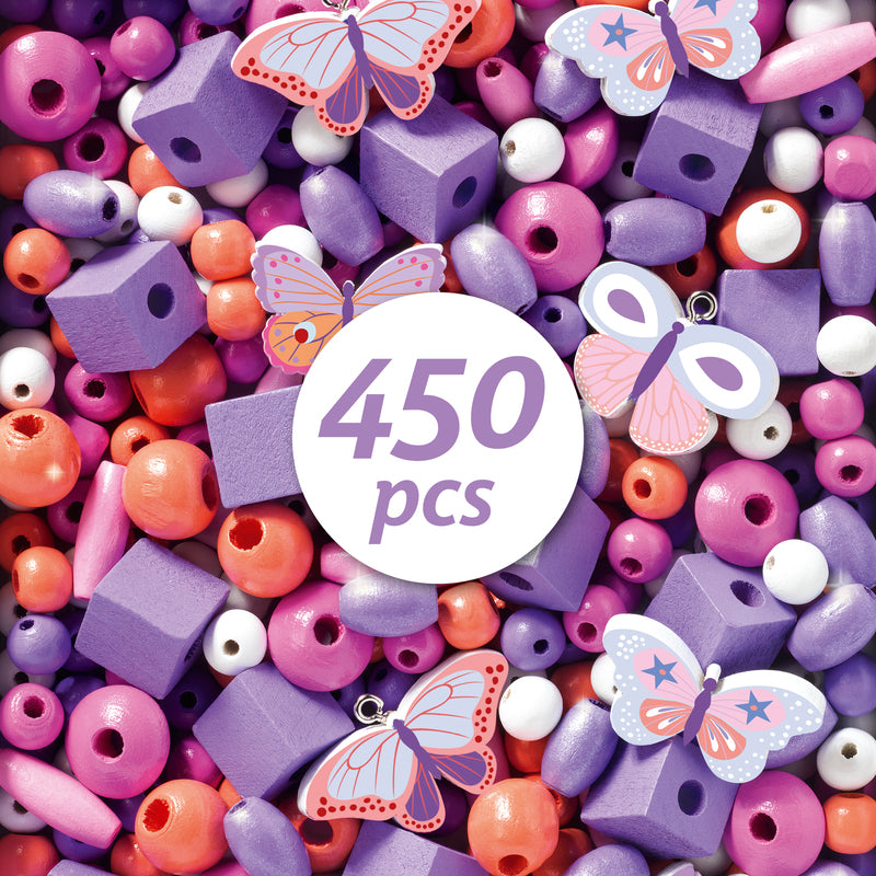 
                      
                        Colourful Butterfly Wooden Beads
                      
                    