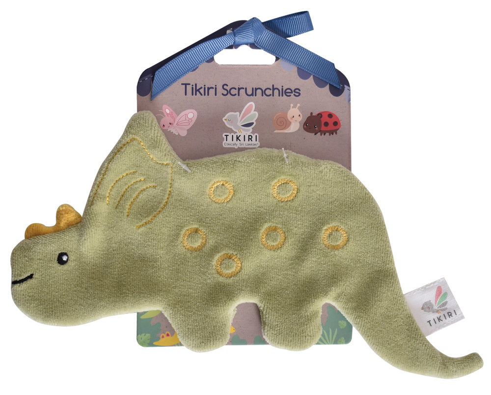 Scrunchie Toy | Triceratiops