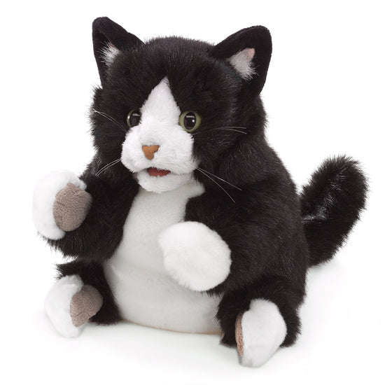 Hand Puppet | Tuxedo Kitten