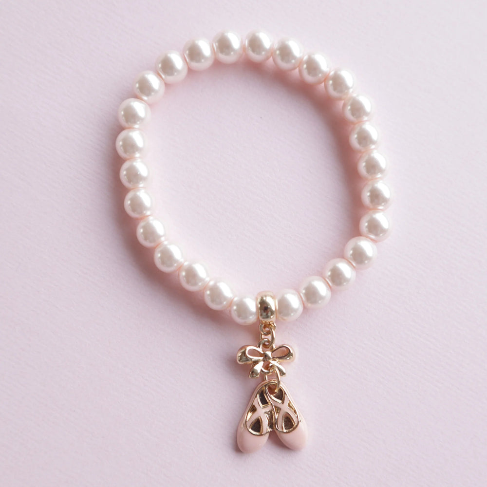 Ballet Slippers Pearl Bracelet