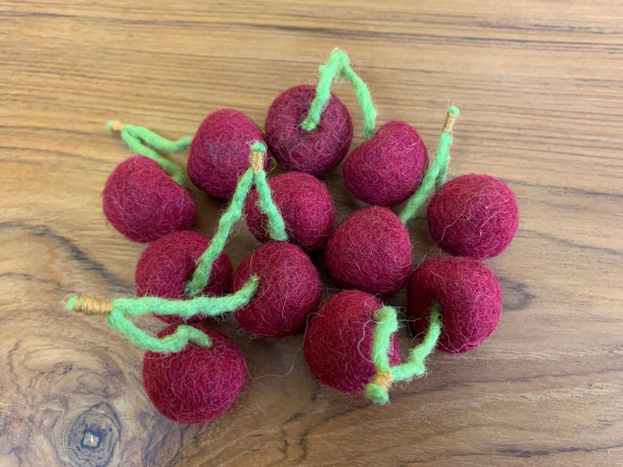 Felt Cherries