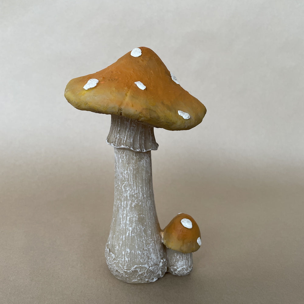 Mushroom Pair | Yellow