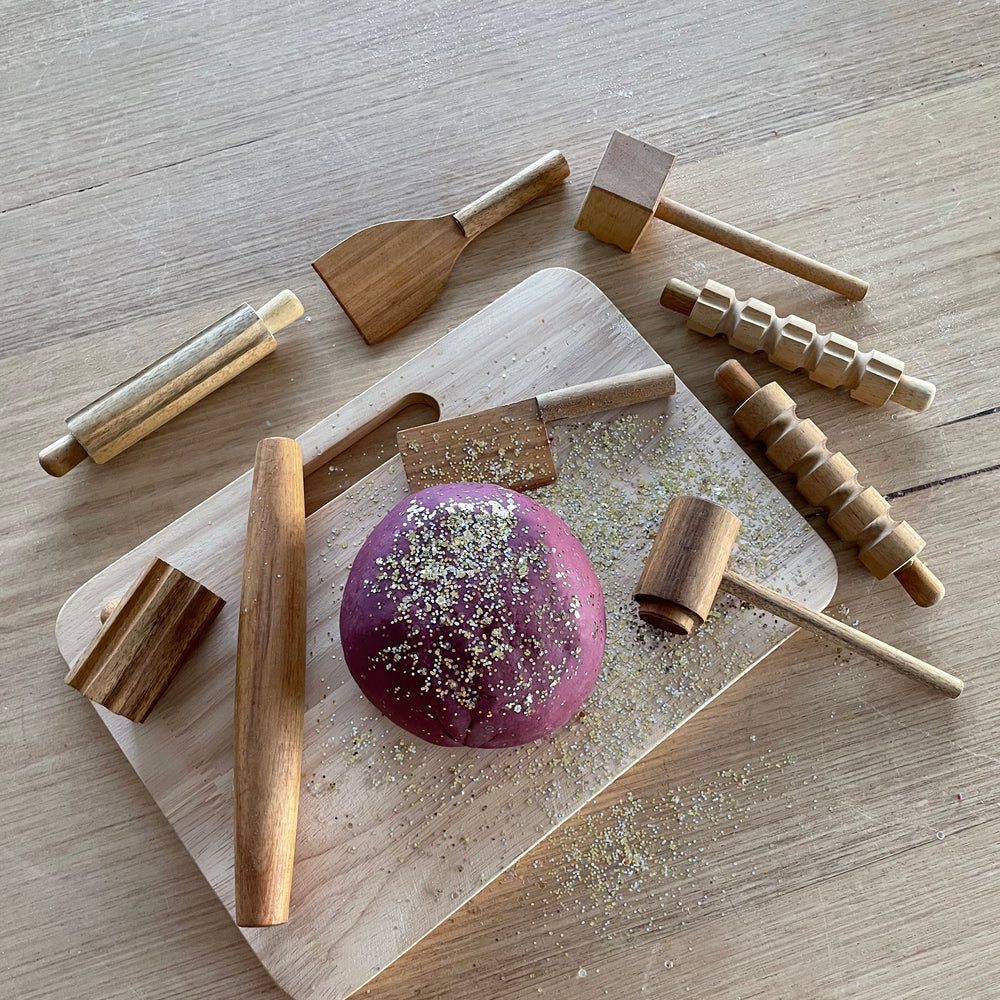 
                      
                        Wooden Play-Dough Set
                      
                    