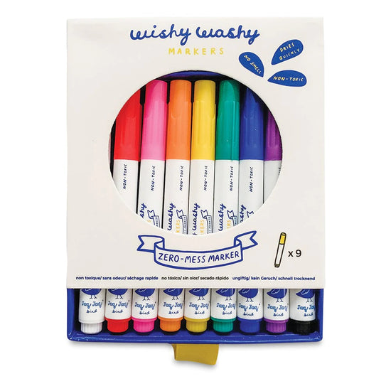 Wishy Washy Markers | 9Pk