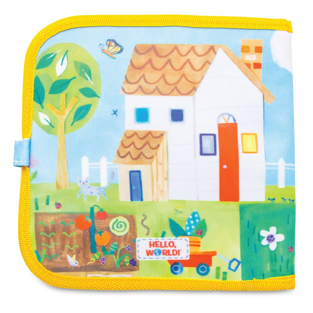 Doodle It & Go Erasable Book | Hello World | Bugs