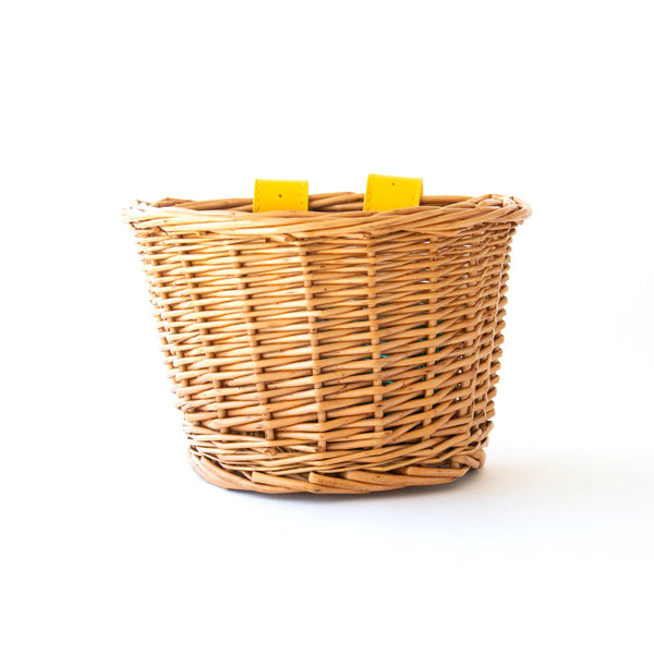 Kids wicker best sale bike basket