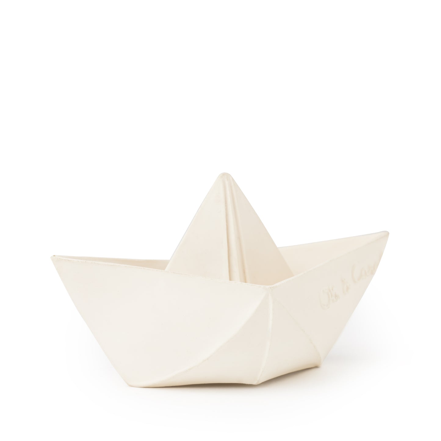 Origami Boat | White
