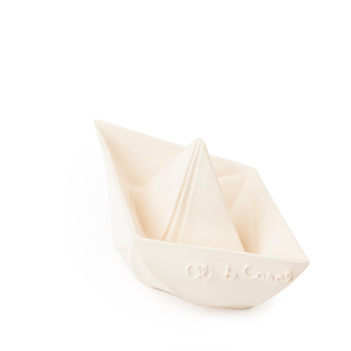 Origami Boat | White