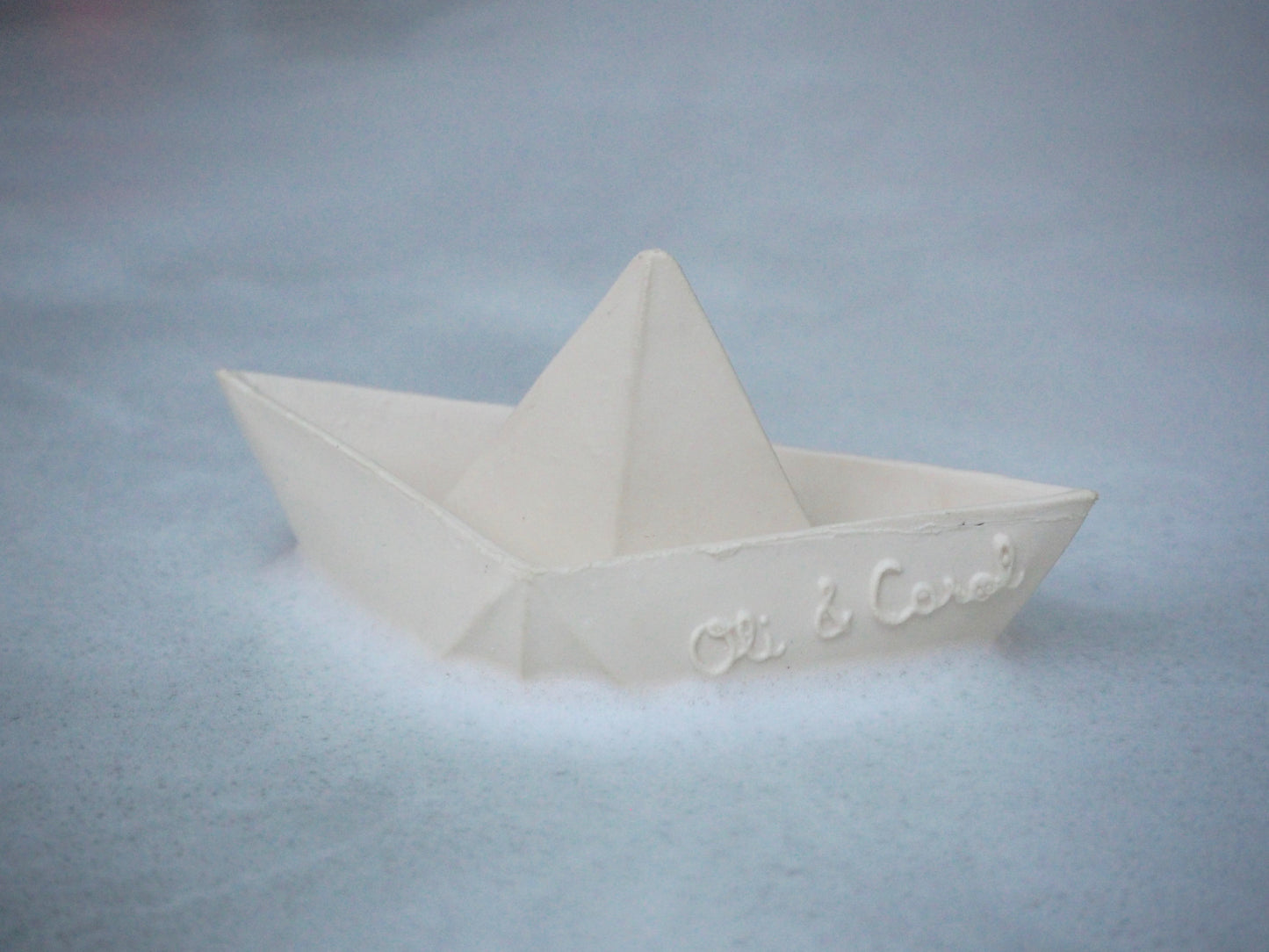 Origami Boat | White