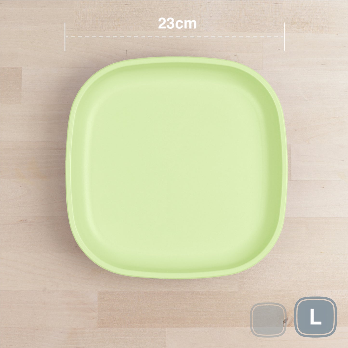 Large Flat Plate | Leaf