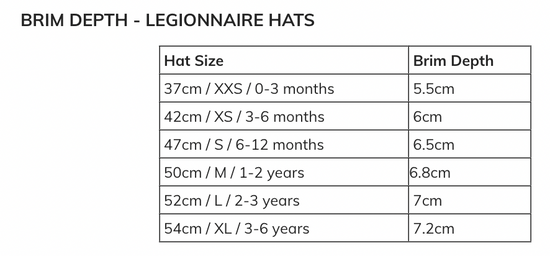 Kids Swim Legionnaire Beach Hat | Gingham