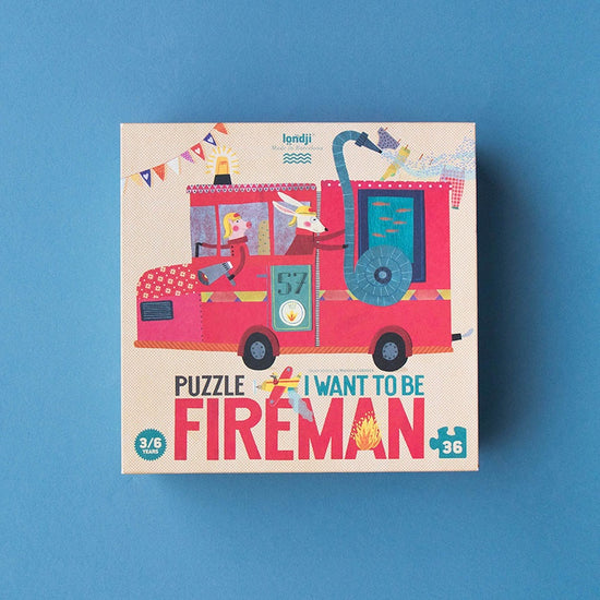 Puzzle | I Want To Be a Firefighter