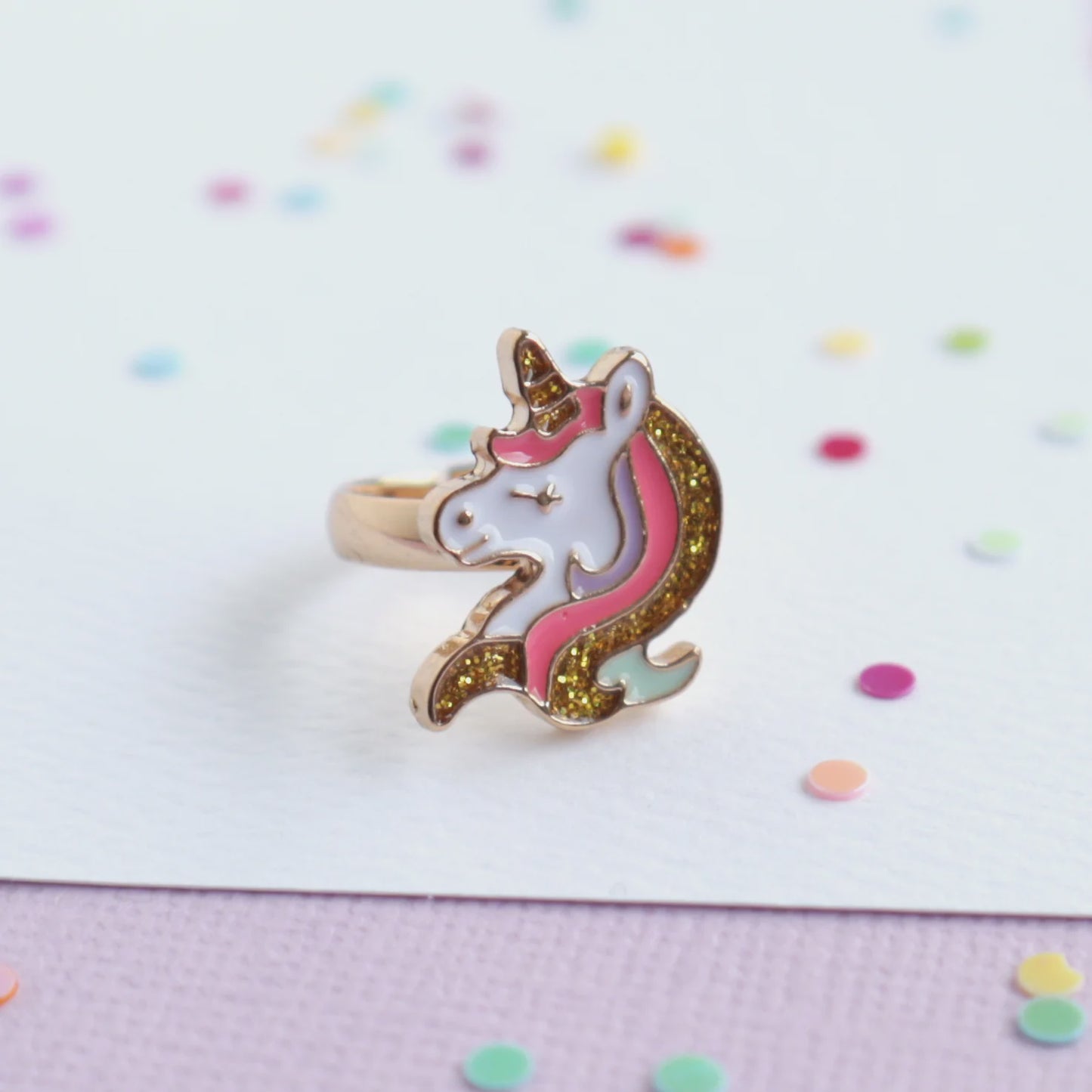Adjustable Ring | Unicorn Shimmer