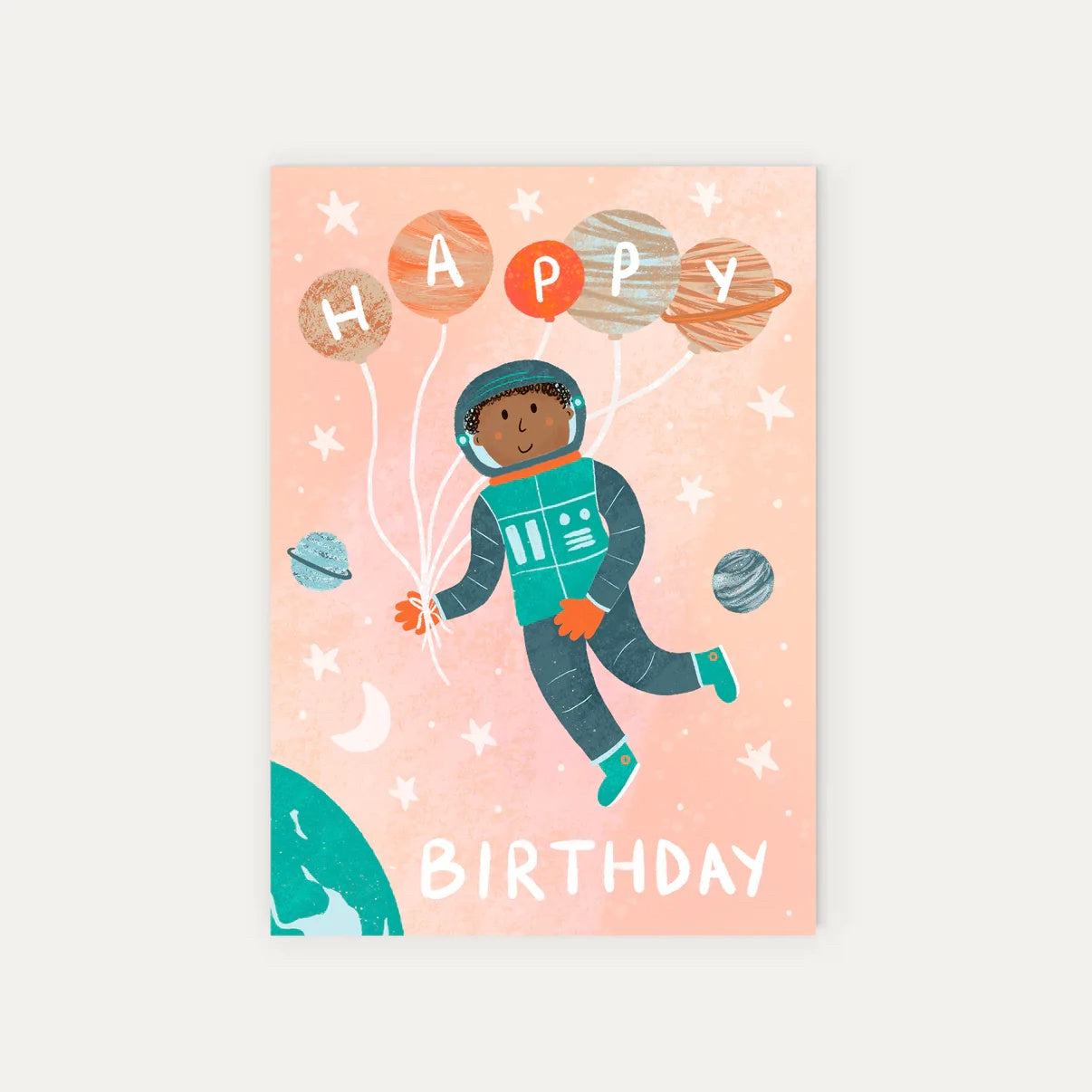Greeting Card | Astronaut Happy Birthday