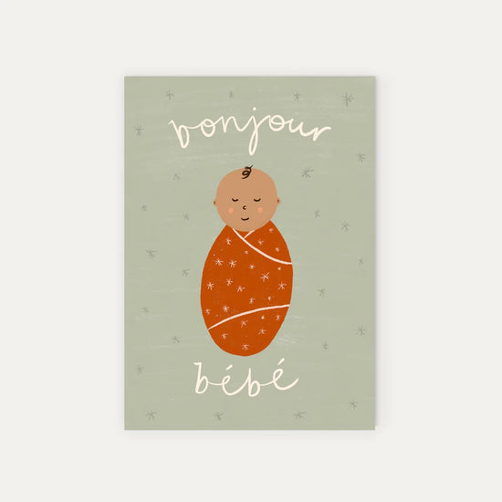 Greeting Card | Bonjour Bebe